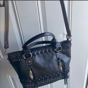 Beautiful leather crossbody bag NWT